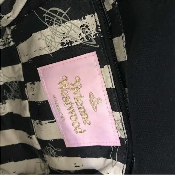 Vivienne Westwood orb crossbody canvas bag - Picture 4 of 6